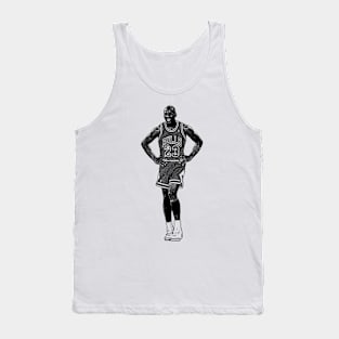 Jordan Smiley Retro // Drawing Art Tank Top